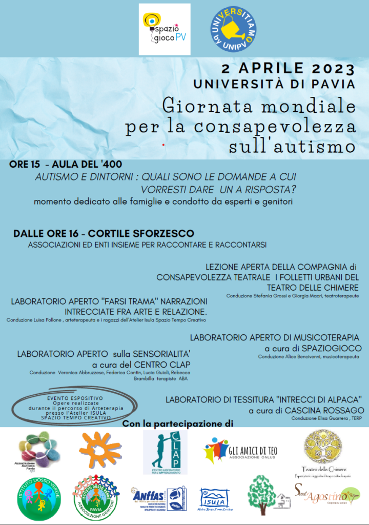 Giornata mondiale per la consapevolezza sull'autismo!