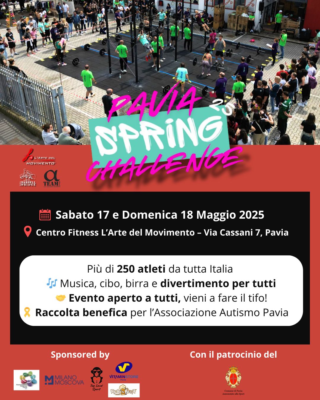 Pavia Spring Challenge: l'evento sportivo solidale
