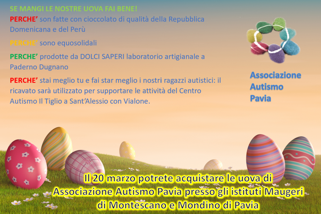 Arrivano le nostre uova di Pasqua!